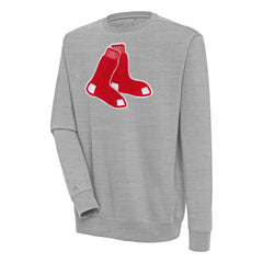 Boston Red Sox Antigua Victory Crewneck Chenille Pullover Sweatshirt Near Me