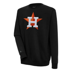 Houston Astros Antigua Victory Crewneck Chenille Pullover Sweatshirt Sale