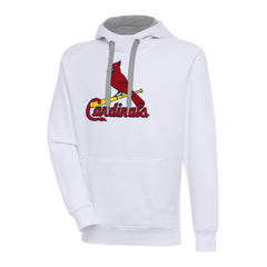 St. Louis Cardinals Antigua Victory Chenille Pullover Hoodie Online