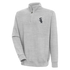 Chicago White Sox Antigua Victory Quarter-Zip Pullover Top Outlet