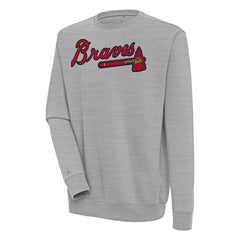 Atlanta Braves Antigua Victory Pullover Sweatshirt Online