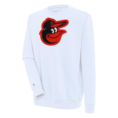 Baltimore Orioles Antigua Victory Pullover Sweatshirt Online