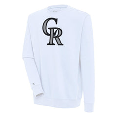 Colorado Rockies Antigua Victory Pullover Sweatshirt Near Me