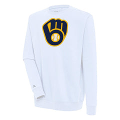 Milwaukee Brewers Antigua Victory Pullover Sweatshirt for sale