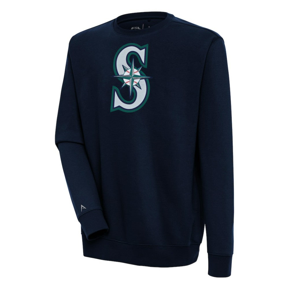 Seattle Mariners Antigua Victory Pullover Sweatshirt Online