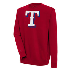 Texas Rangers Antigua Victory Pullover Sweatshirt Sale