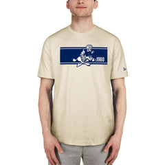 Dallas Cowboys New Era Third Down Historic T-Shirt - Cream - NFL
