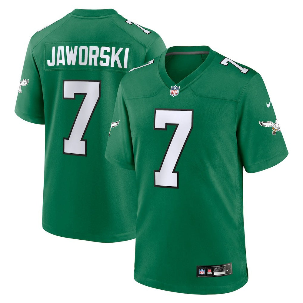 Ron Jaworski Philadelphia Eagles Retired Player Alternate Game Jersey - Kelly Green - Nike