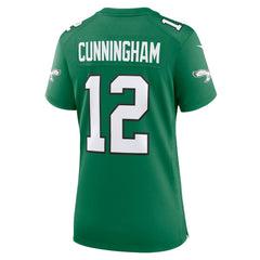 Randall Cunningham Philadelphia Eagles Women's Alternate Game Jersey - Kelly Green - Nike
