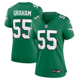 Brandon Graham Philadelphia Eagles Women's Alternate Game Jersey - Kelly Green - Nike