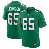 Lane Johnson Philadelphia Eagles Alternate Game Jersey - Kelly Green - Nike
