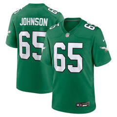 Lane Johnson Philadelphia Eagles Alternate Game Jersey - Kelly Green - Nike