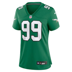 Jerome Brown Philadelphia Eagles Women's Alternate Game Jersey - Kelly Green - Nike