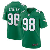 Jalen Carter Philadelphia Eagles Alternate Game Jersey - Kelly Green - Nike