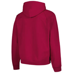 Barcelona Team Oversized Raglan Pullover Hoodie Red