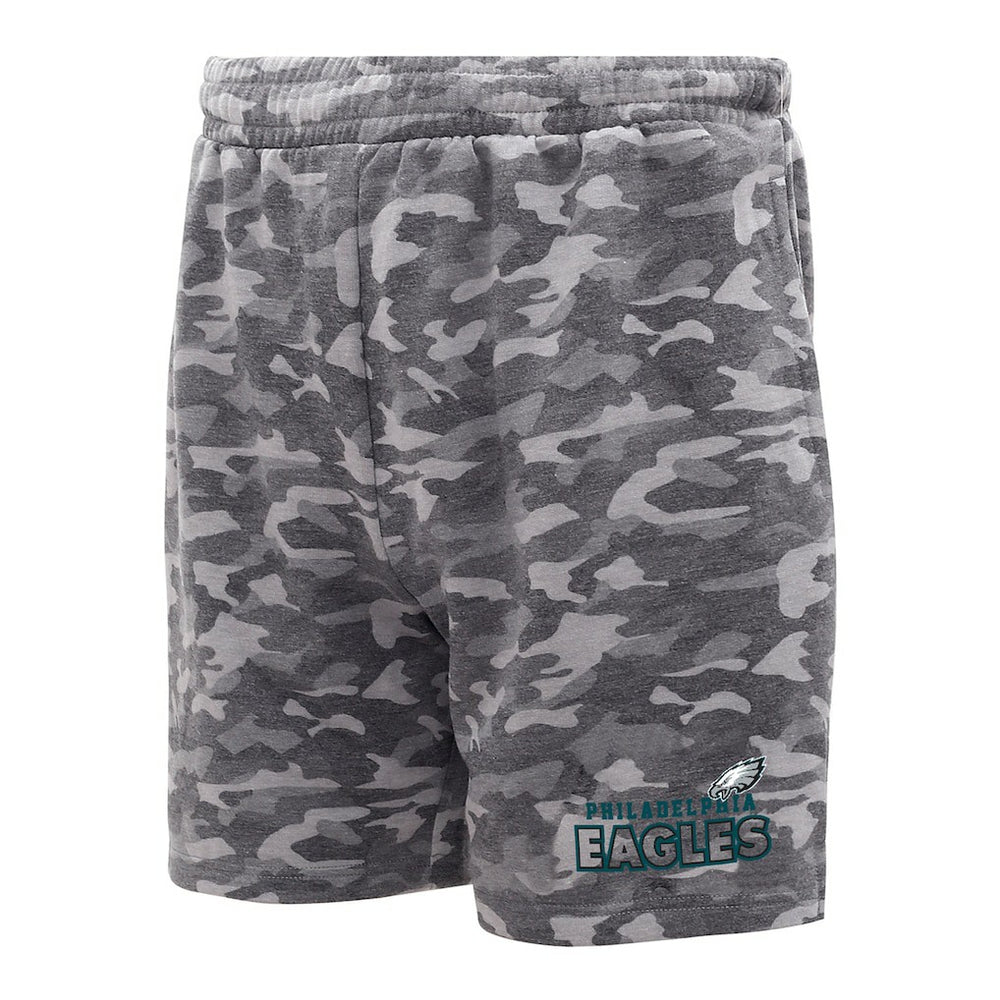 Philadelphia Eagles Concepts Sport Biscayne Camo Shorts - Charcoal - NFL