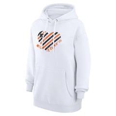 Philadelphia Flyers G-III 4Her by Carl Banks Women's Heart Pullover Hoodie - White | NHL online