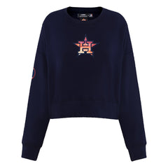 Houston Astros Pro Standard Women's Painted Sky Pullover Sweatshirt for sale