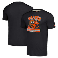 Cincinnati Bengals Homage Unisex Monsters of the Gridiron Halloween Tri-Blend T-Shirt - Charcoal - NFL