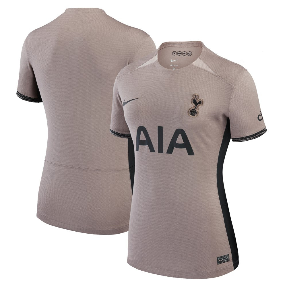 Nike - Tottenham Hotspur Women's 2023/24 Third Stadium Replica Jersey – Tan
