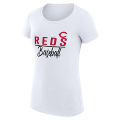 Cincinnati Reds G-III 4Her by Carl Banks Women's Super-Slim Fit Lightweight Team Graphic T-Shirt Sale