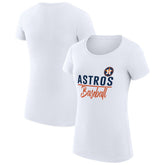 Houston Astros G-III 4Her by Carl Banks Women's Super-Slim Fit Lightweight Team Graphic T-Shirt for sale