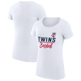 Minnesota Twins G-III 4Her by Carl Banks Women's Super-Slim Fit Lightweight Team Graphic T-Shirt Online