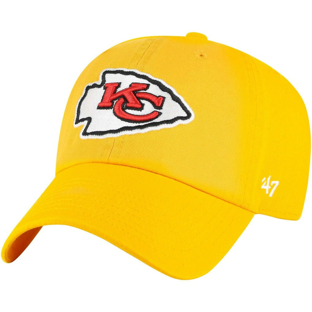 Kansas City Chiefs '47 Secondary Clean Up Adjustable Hat - Gold - 47 brand