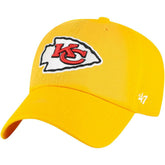 Kansas City Chiefs '47 Secondary Clean Up Adjustable Hat - Gold - 47 brand