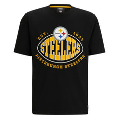 Pittsburgh Steelers BOSS X NFL Trap T-Shirt - Black - NFL