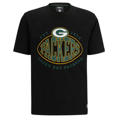Green Bay Packers BOSS X NFL Trap T-Shirt - Black - NFL