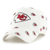 Kansas City Chiefs '47 Confetti Clean Up Adjustable Hat - White - 47 brand