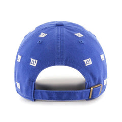 New York Giants '47 Confetti Clean Up Adjustable Hat - Royal - 47 brand