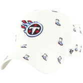 Tennessee Titans '47 Confetti Clean Up Adjustable Hat - White - 47 brand