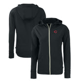 Cincinnati Reds Cutter & Buck Women's Daybreak Eco Recycled Full-Zip Hoodie Online