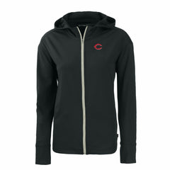 Cincinnati Reds Cutter & Buck Women's Daybreak Eco Recycled Full-Zip Hoodie Online