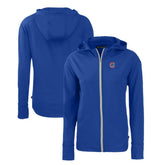 Chicago Cubs Cutter & Buck Women's Daybreak Eco Recycled Full-Zip Hoodie Near Me