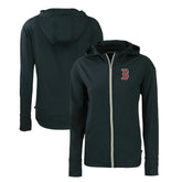 Boston Red Sox Cutter & Buck Women's Daybreak Eco Recycled Full-Zip Hoodie Discount