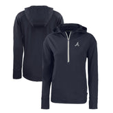 Atlanta Braves Cutter & Buck Women's Daybreak Eco Recycled Half-Zip Hoodie Online