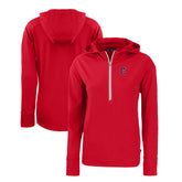 Cleveland Guardians Cutter & Buck Women's Daybreak Eco Recycled Half-Zip Hoodie Discount