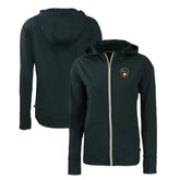 Milwaukee Brewers Cutter & Buck Women's Daybreak Eco Recycled Full-Zip Hoodie Near Me