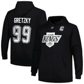 Wayne Gretzky Los Angeles Kings Mitchell & Ness Name & Number Pullover Hoodie - Black | NHL Lifestyle