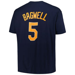 Jeff Bagwell Houston Astros Profile Big & Tall Cooperstown Collection Player Name & Number T-Shirt Sale