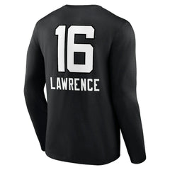Trevor Lawrence Jacksonville Jaguars Team Wordmark Long Sleeve T-Shirt - Black - NFL