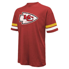 Patrick Mahomes Kansas City Chiefs Majestic Threads Name & Number Oversize Fit T-Shirt - Red - NFL