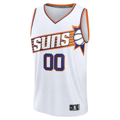Fanatics Phoenix Suns Fast Break Custom Jersey Association Edition White