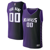 Fanatics Sacramento Kings Fast Break Custom Jersey Statement Edition Purple