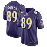 Steve Smith Sr. Baltimore Ravens Retired Player Game Jersey - Purple - Nike