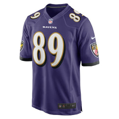 Steve Smith Sr. Baltimore Ravens Retired Player Game Jersey - Purple - Nike