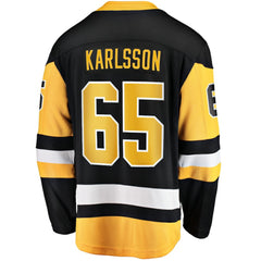 Erik Karlsson Pittsburgh Penguins Fanatics Home Breakaway Jersey - Black | Fanatics Clearance